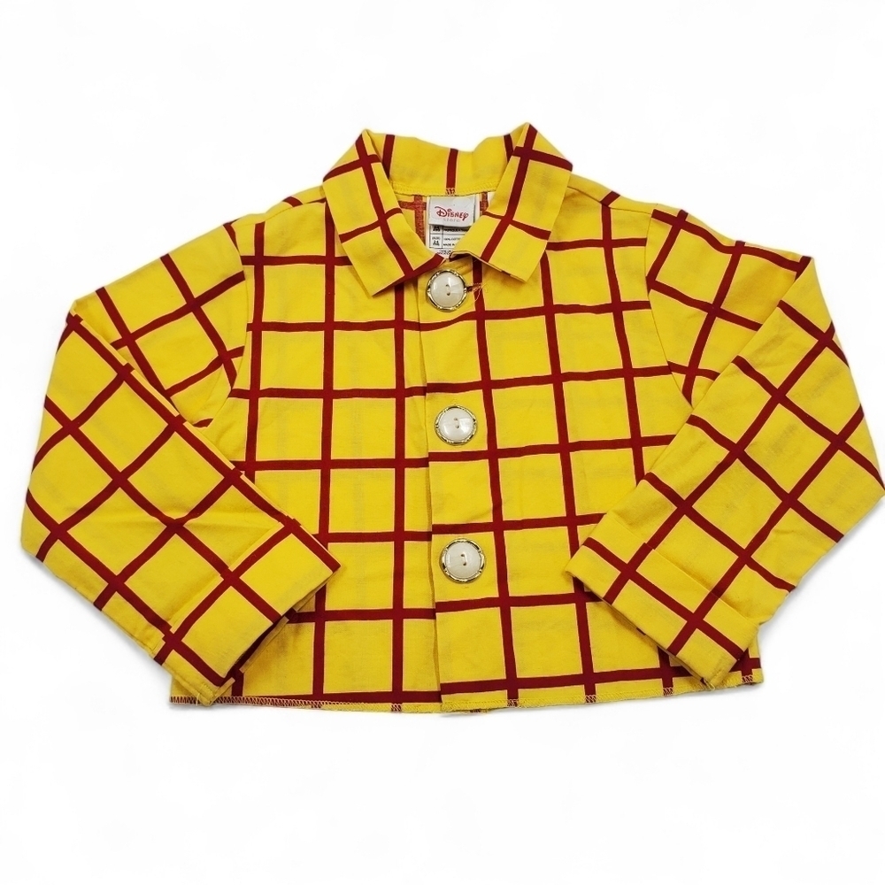 Disney Pixar Vintage Toy Story Movie Woody Kids Costume Cosplay Shirt